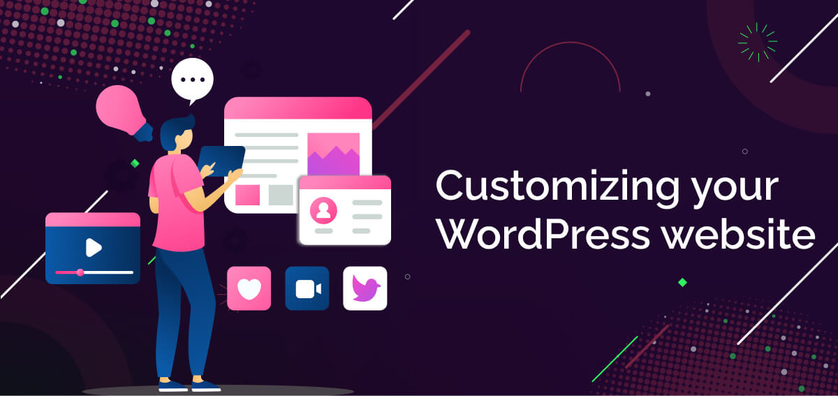 Customizing your WordPress website