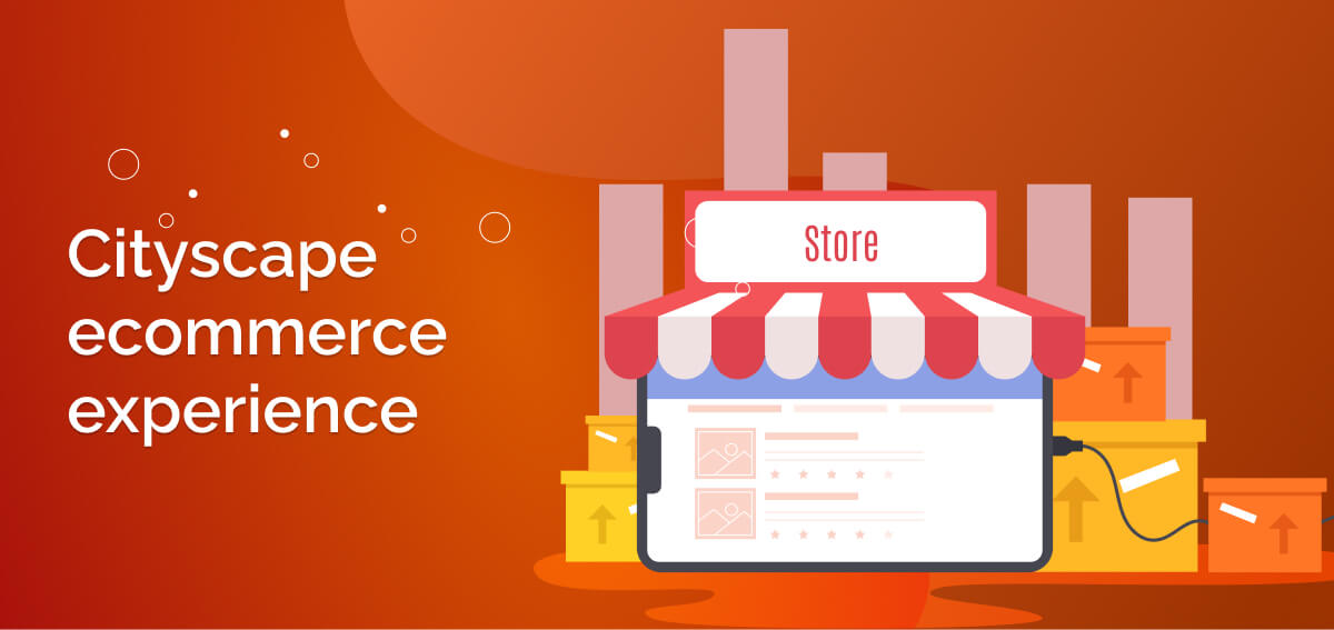 Cityscape ecommerce experience